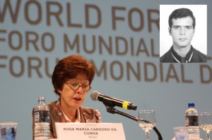 Rosa Cardoso destacou a necessidade de perícias para se chegar a verdade no caso de Arnaldo Cardoso Rocha (no destaque) Foto: Jady Caffaro / ASCOM - CNV 