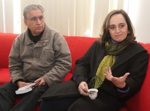 Narciso Pires e Silvia Calciolari: golpe teve apoio de empresários, igreja e populares (foto: Valquir Aureliano) 